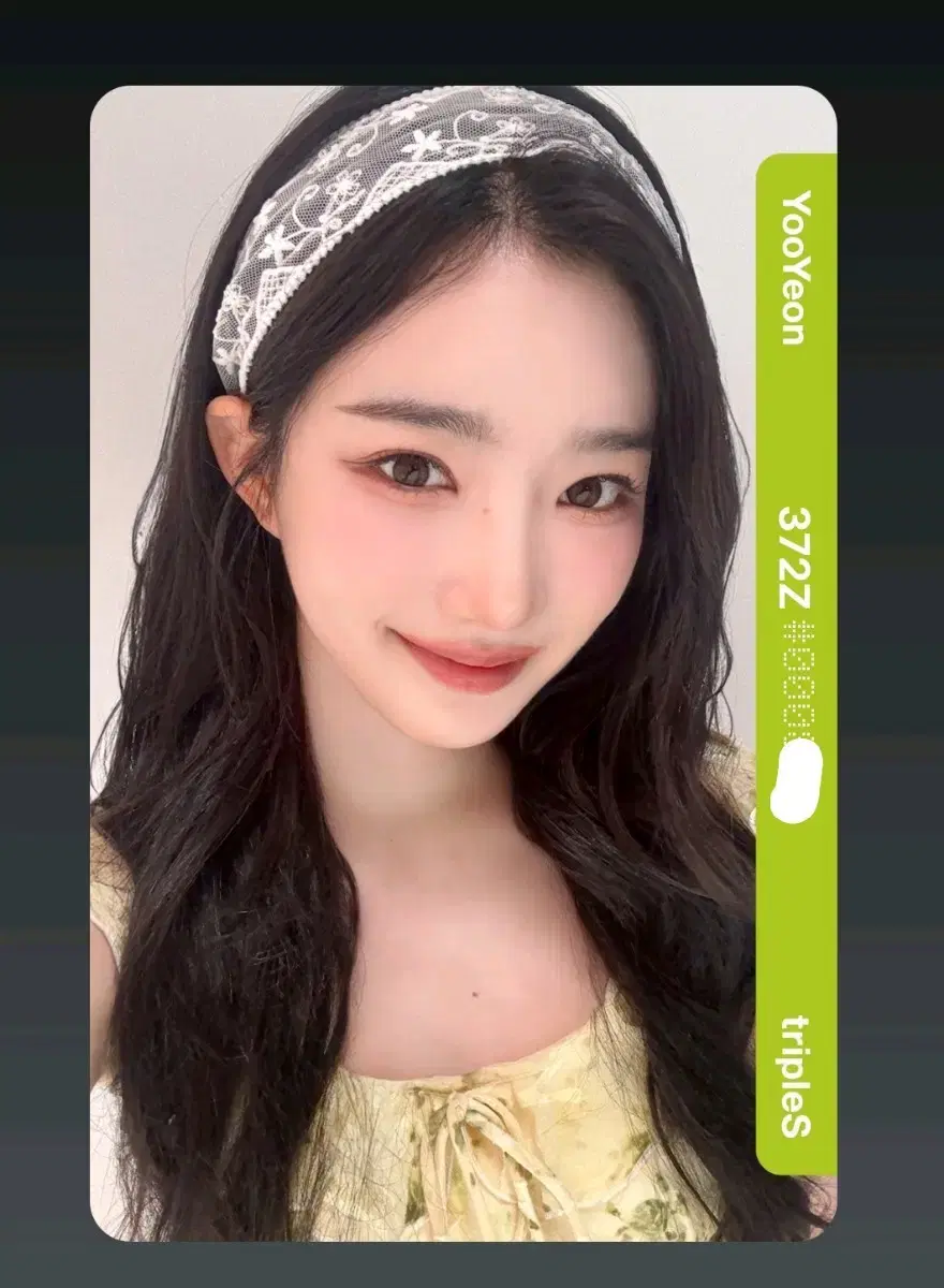 tripleS マユ PCO AA403 TRIPLES | 트리플에스 Triples Mayu PCO AA403 Object on